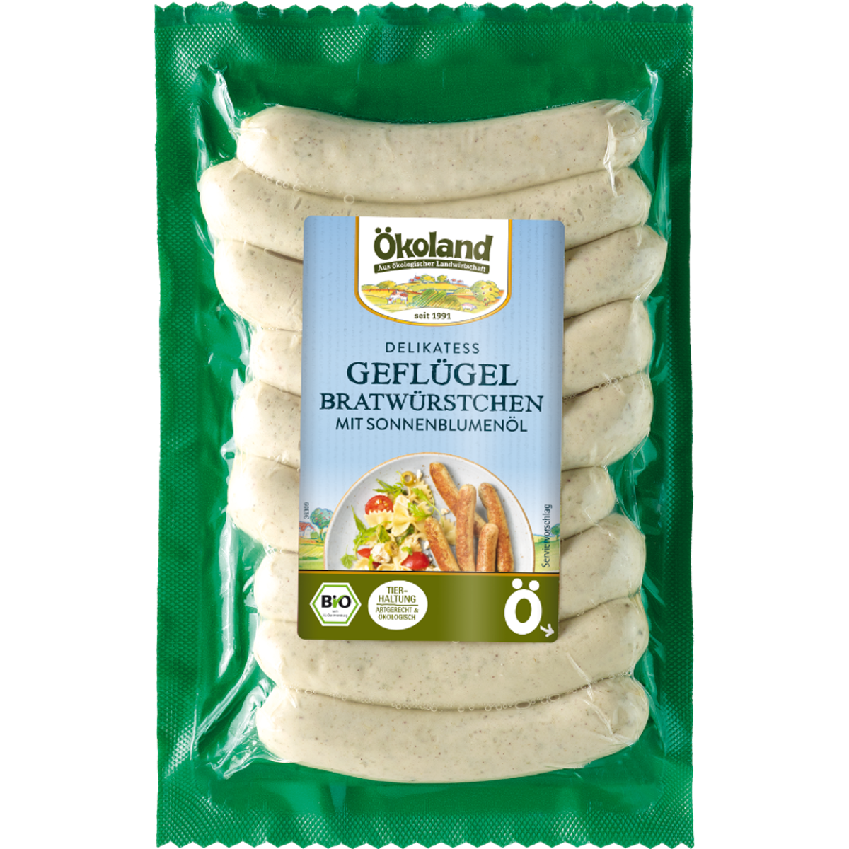 Delikatess Geflügel Bratwürstchen