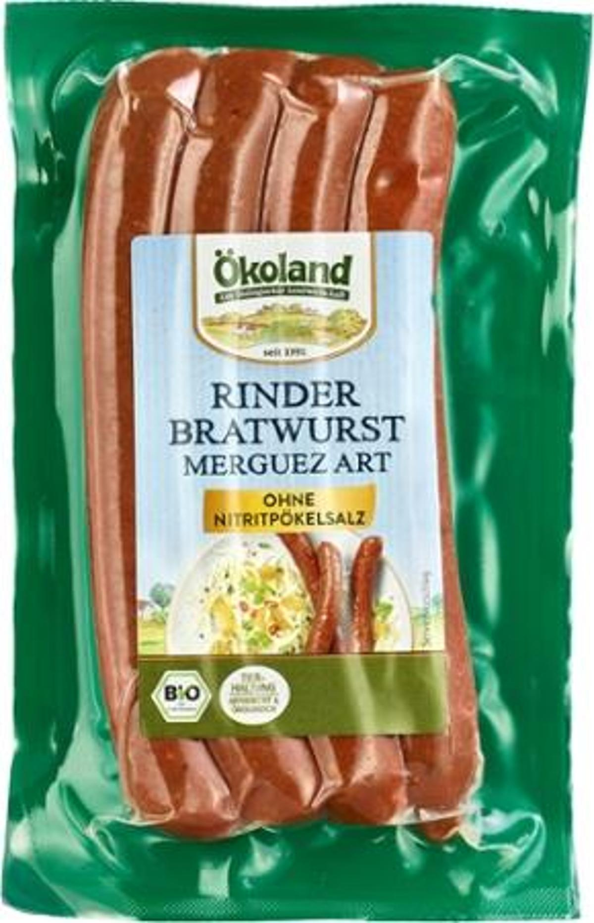 Rinderbratwurst Merguez Art