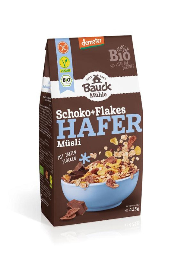 Produktfoto zu Schoko + Flakes Hafer Müsli