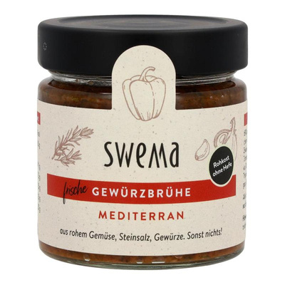 Produktfoto zu Frische Gemüsebrühe mediterran - roh + hefefrei