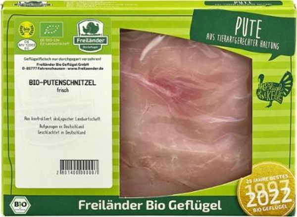 Produktfoto zu Putenschnitzel