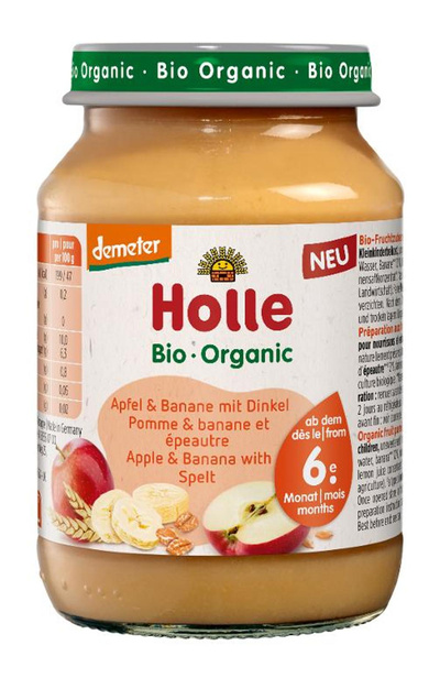 Produktfoto zu Apfel Banane mit Dinkel (ganzer Karton)