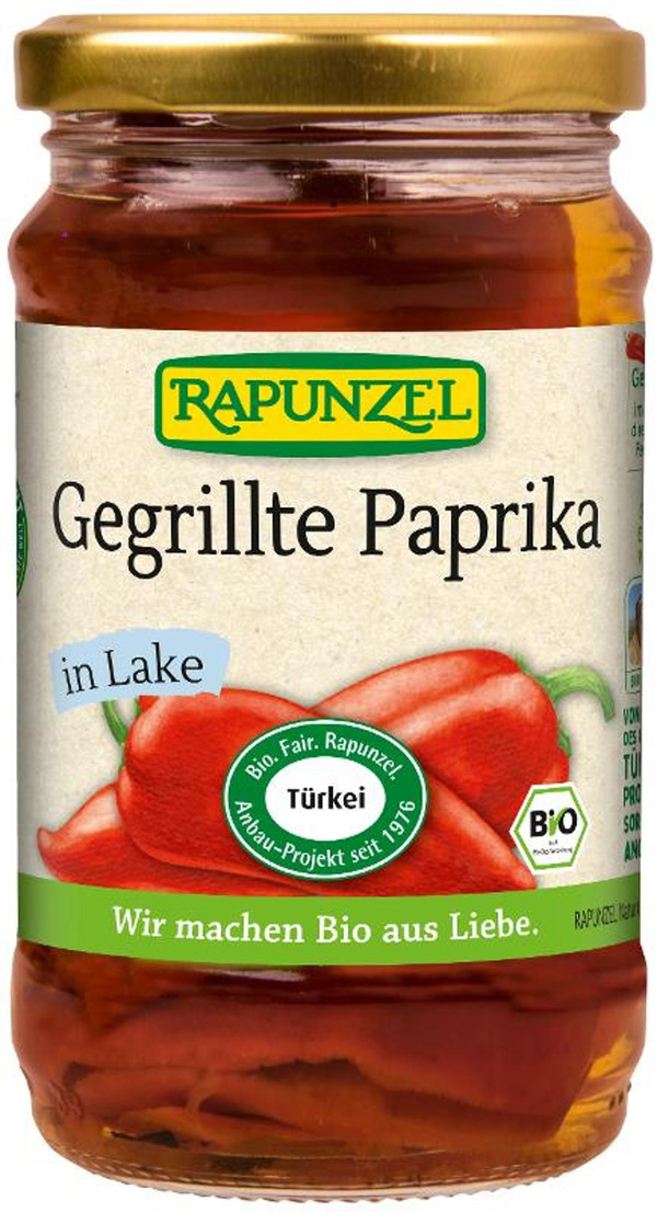 Produktfoto zu Gegrillte Paprika in Lake