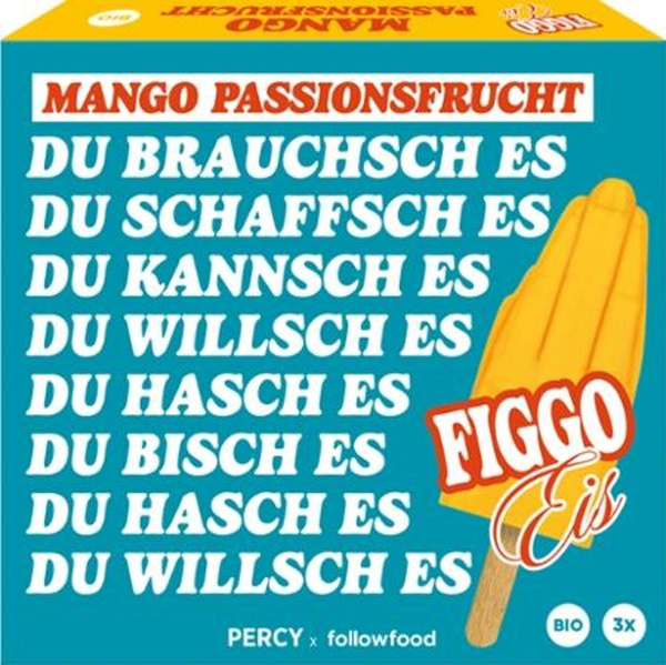 Produktfoto zu Stieleis Mango Passionsfrucht