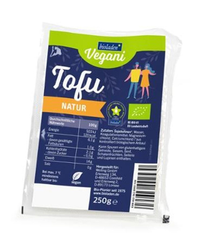 Produktfoto zu Tofu Natur bioladen*