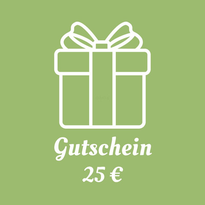 Produktfoto zu Gutschein 25 €