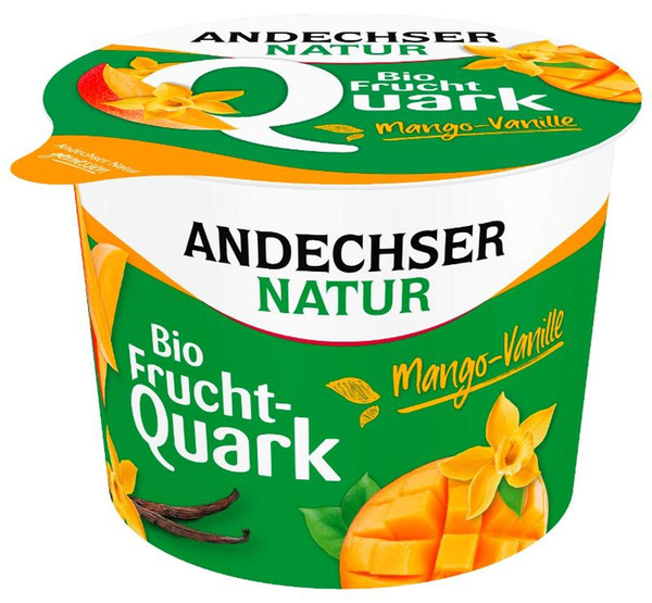 Produktfoto zu Fruchtquark Mango Vanille