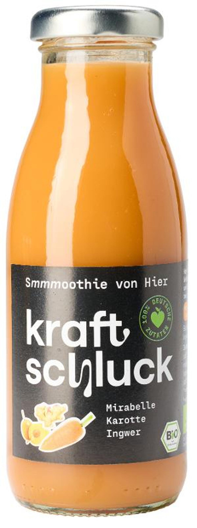 Produktfoto zu Gelber Smoothie kraftschluck 'Von Hier'