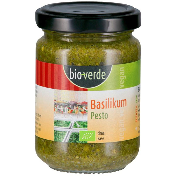 Produktfoto zu Basilikum Pesto vegan