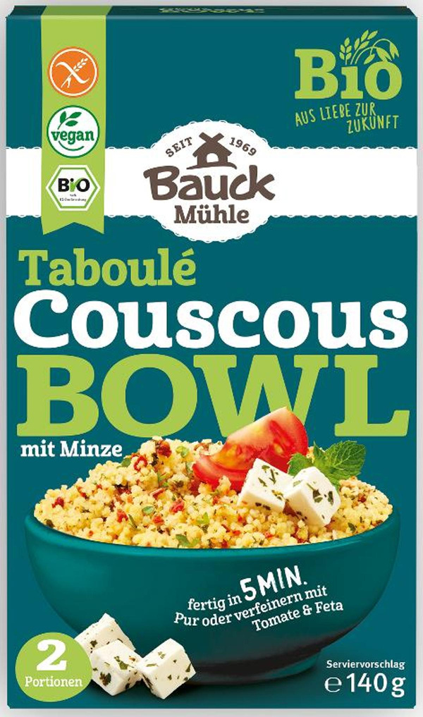 Produktfoto zu Couscous Bowl Taboulé Minze
