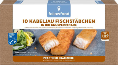 Produktfoto zu Fischstäbchen Kabeljau TK