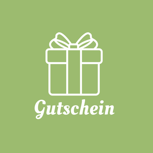 KI generiert: Ein Geschenk-Symbol mit der Aufschrift "Gutschein" auf grünem Hintergrund.