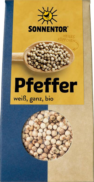 Produktfoto zu Pfeffer weiß ganz