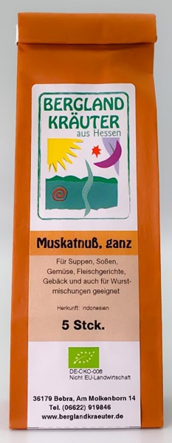 Produktfoto zu Muskatnuss ganz