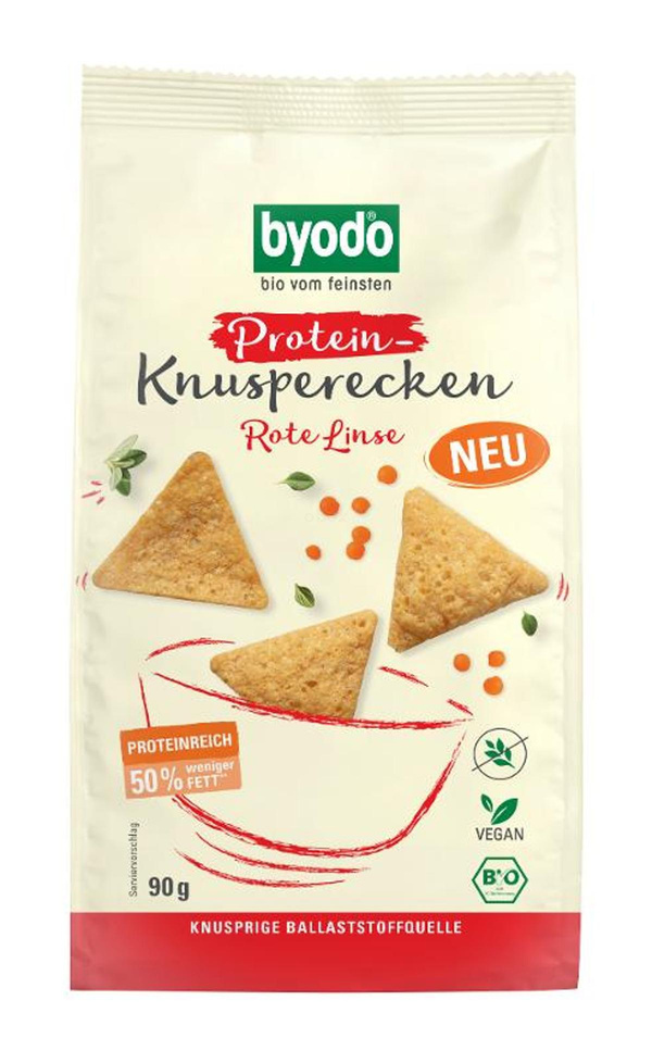 Produktfoto zu Knusperecken Rote Linse Protein