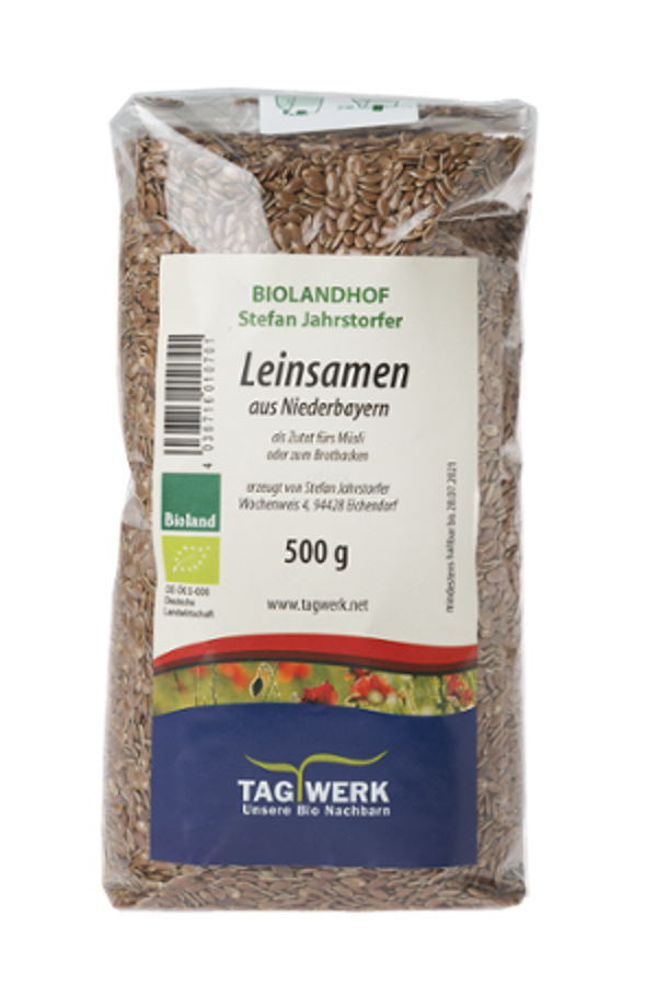 Produktfoto zu Leinsamen aus Niederbayern
