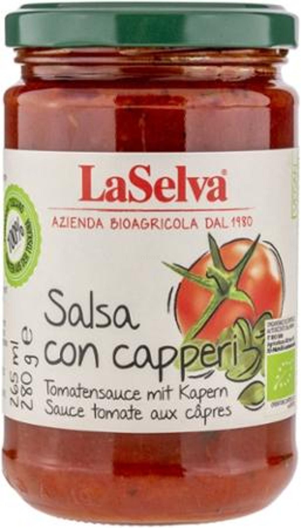 Produktfoto zu Salsa con Capperi - Tomatensauce mit Kapern