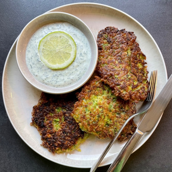 Rezeptbild für Zucchinipuffer