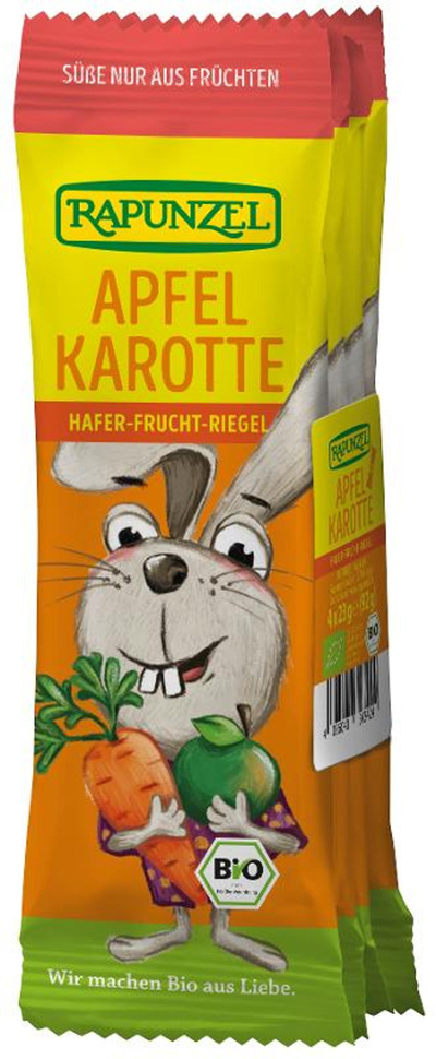Produktfoto zu Hafer Fruchtriegel Apfel Karotte