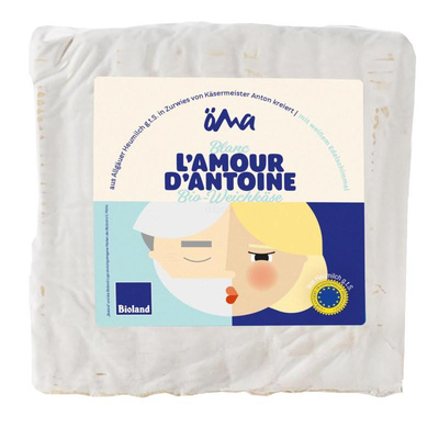 Produktfoto zu L´amour blanc aus tagesfrischer Bioland Heumilch