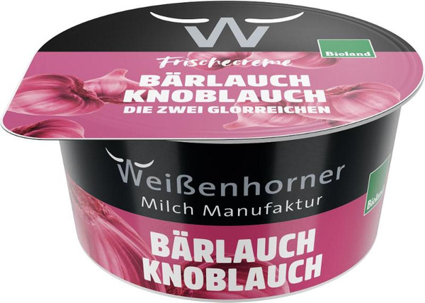 Produktfoto zu Weißenhorner Bärlauch Knoblauch Frischecreme