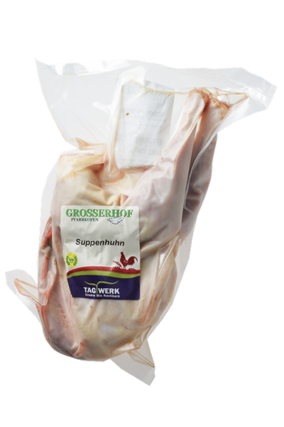 Produktfoto zu Suppenhuhn - bitte Info zum MHD beachten!