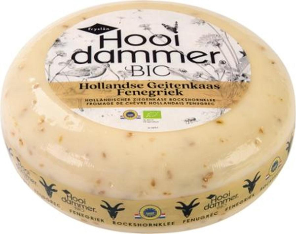Produktfoto zu Ziegenkäse Bockshornklee von Hooidammer