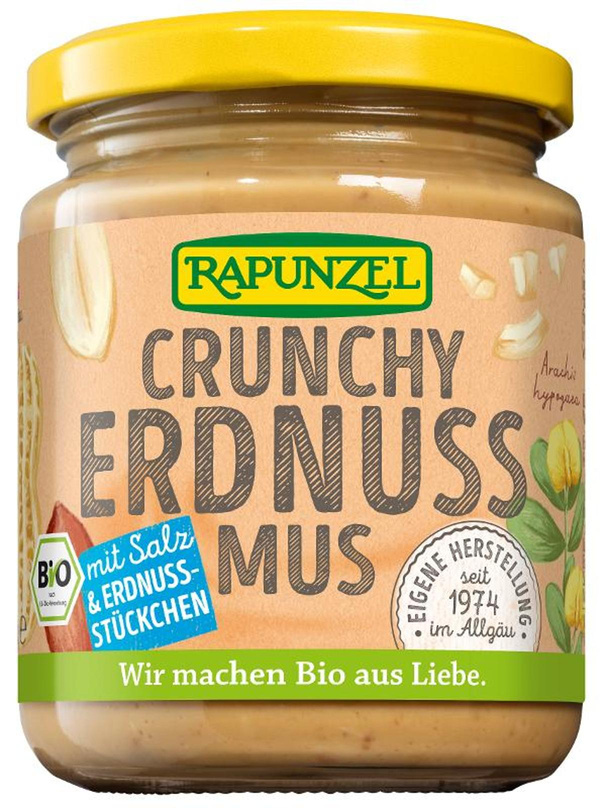 Produktfoto zu Erdnussmus Crunchy