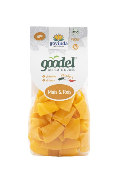 Produktfoto zu Goodel Paccheri Mais & Reis - "Die Gute Nudel"