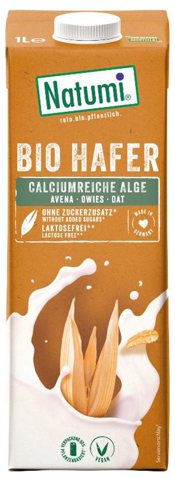 Produktfoto zu Haferdrink Alge mit Calcium