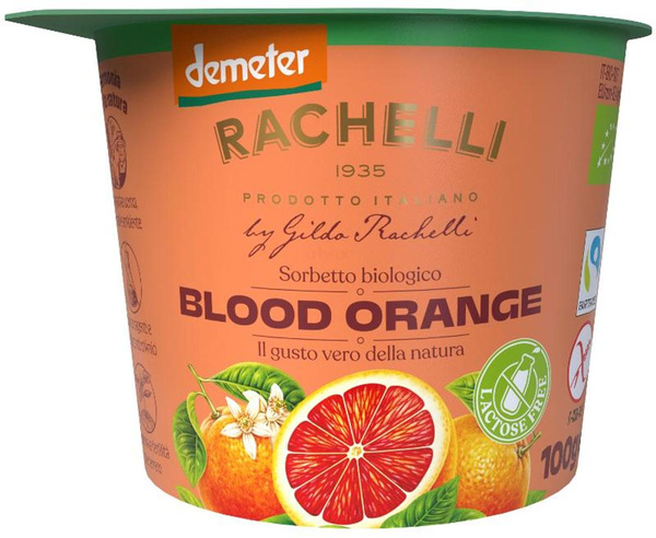 Produktfoto zu NEU: Eisbecherl Blutorange Sorbet