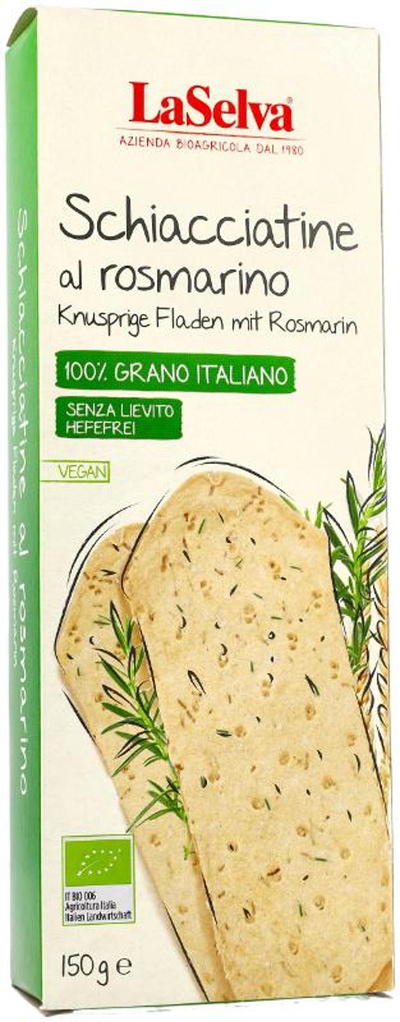 Produktfoto zu NEU: Schiacciatine al rosmarino