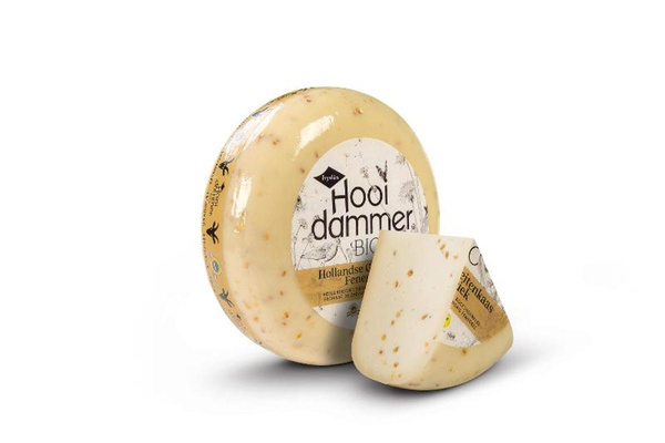 Produktfoto zu Ziegenkäse Bockshornklee von Hooidammer