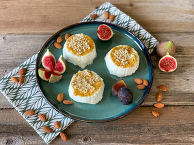 Produktfoto zu Blumenthaler  Ziegenfrischkäse Feige-Mandel