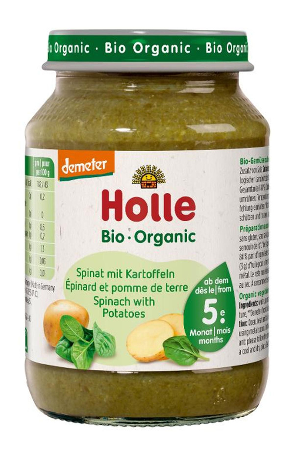 Produktfoto zu Spinat mit Kartoffeln (ganzer Karton)