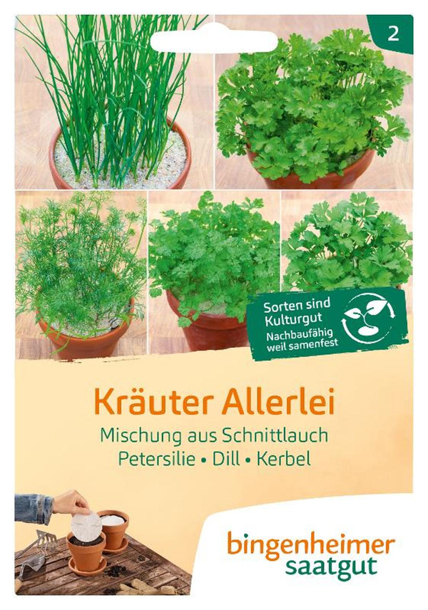 Produktfoto zu Samen: Küchen Kräuter Allerlei