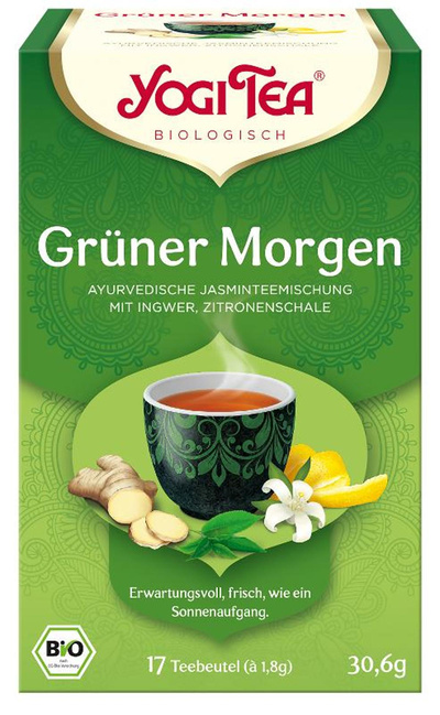 Produktfoto zu Yogi Tea Grüner Morgen