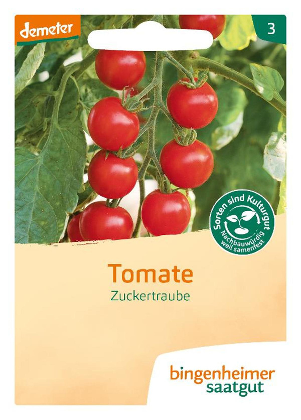 Produktfoto zu Samen: Cocktailtomate 'Zuckertrauben'
