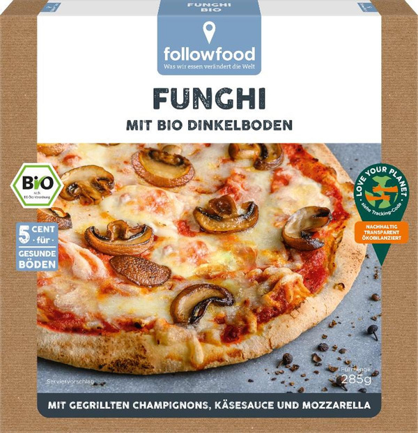 Produktfoto zu Dinkel Pizza Funghi TK
