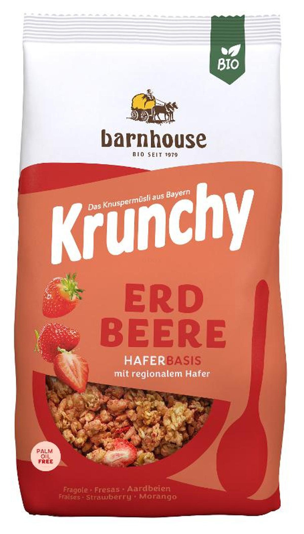 Produktfoto zu Müsli Krunchy Erdbeer