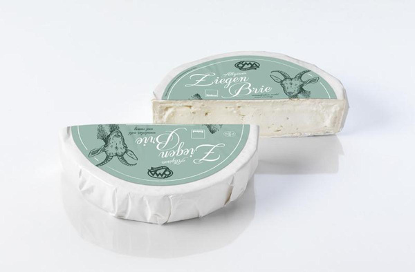 Produktfoto zu Allgäuer Ziegen Brie