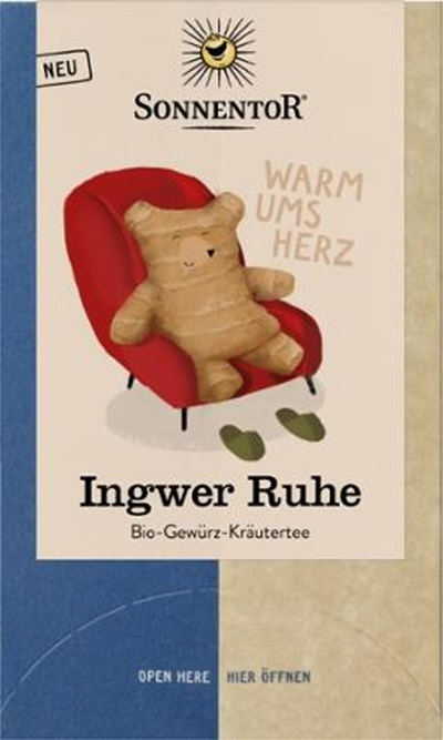 Produktfoto zu Ingwer Ruhe Tee