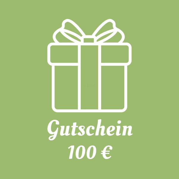 Produktfoto zu Gutschein 100 €