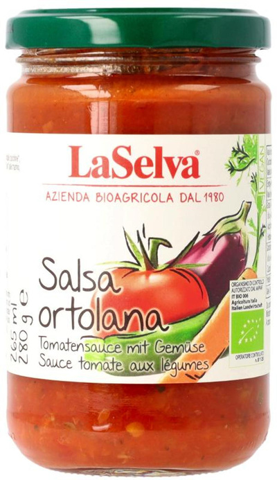 Produktfoto zu Salsa Ortolana - Tomatensauce mit reichlich Gemüse