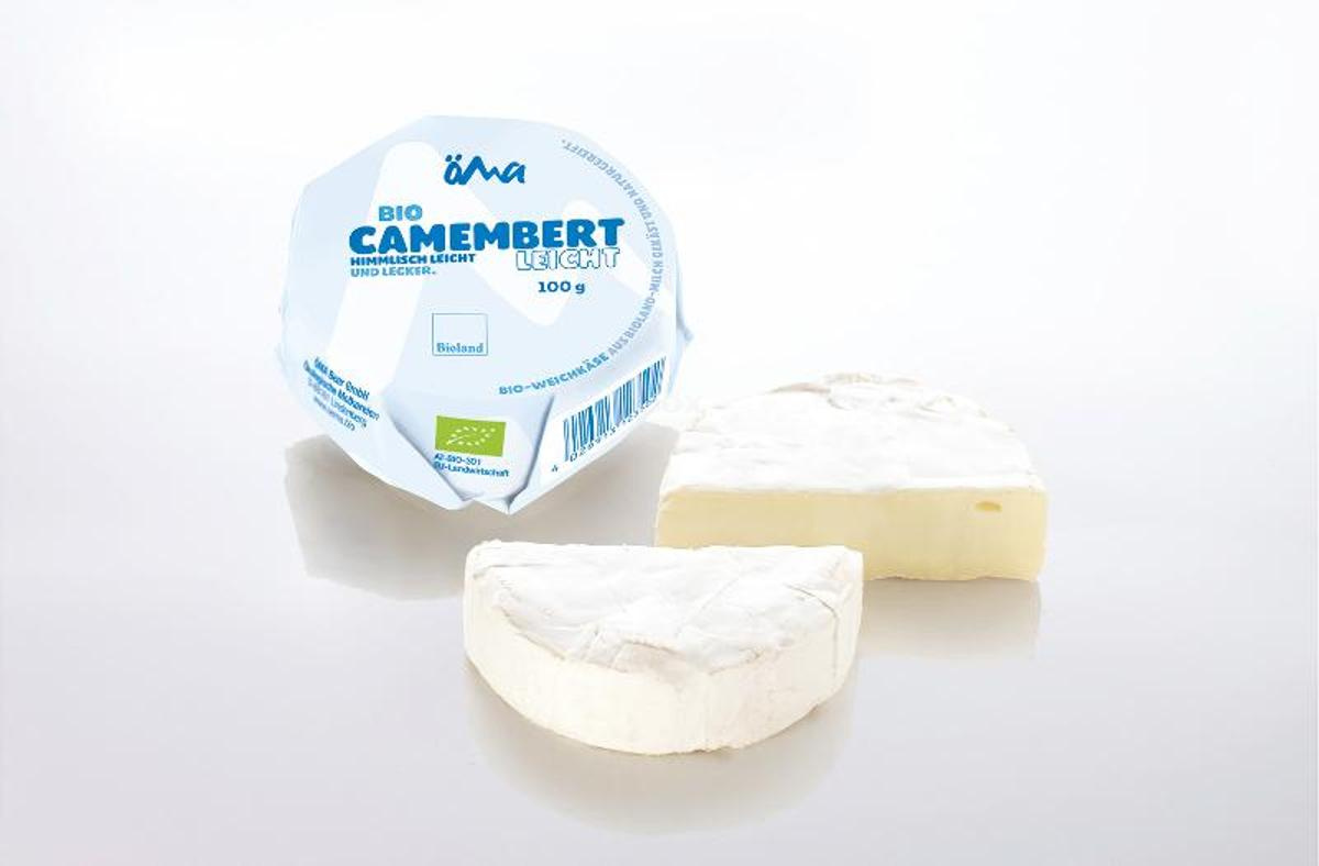 ÖMA Camembert leicht - Ist leicht, schmeckt aber schwer gut!