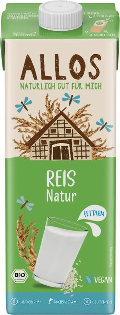 Produktfoto zu Reisdrink Naturell Allos