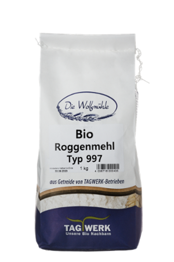 Produktfoto zu Roggenmehl Typ 997 regional