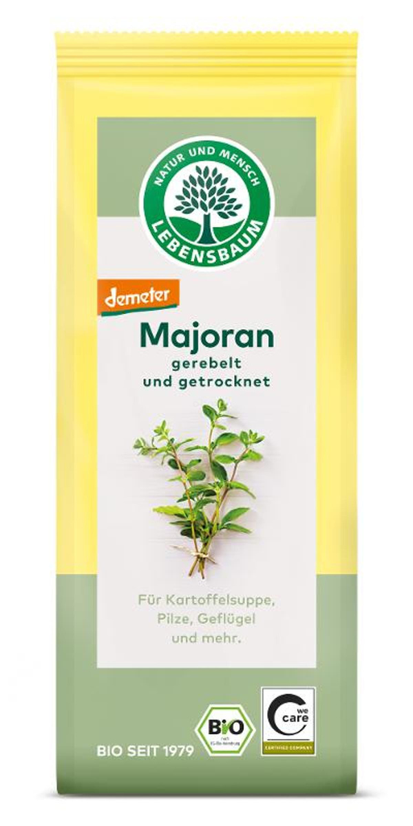 Produktfoto zu Majoran gerebelt
