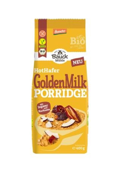 Produktfoto zu Hot Hafer Golden Milk Porridge