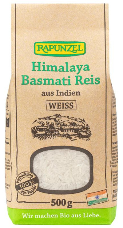 Produktfoto zu Basmati Reis WEISS (ganzer Karton)